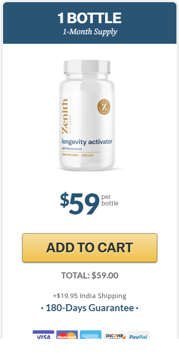Longevity Activator Price